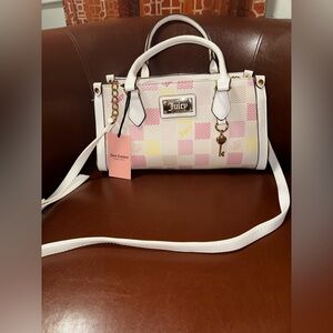 Juicy Couture Miss Independent Satchel White Multi